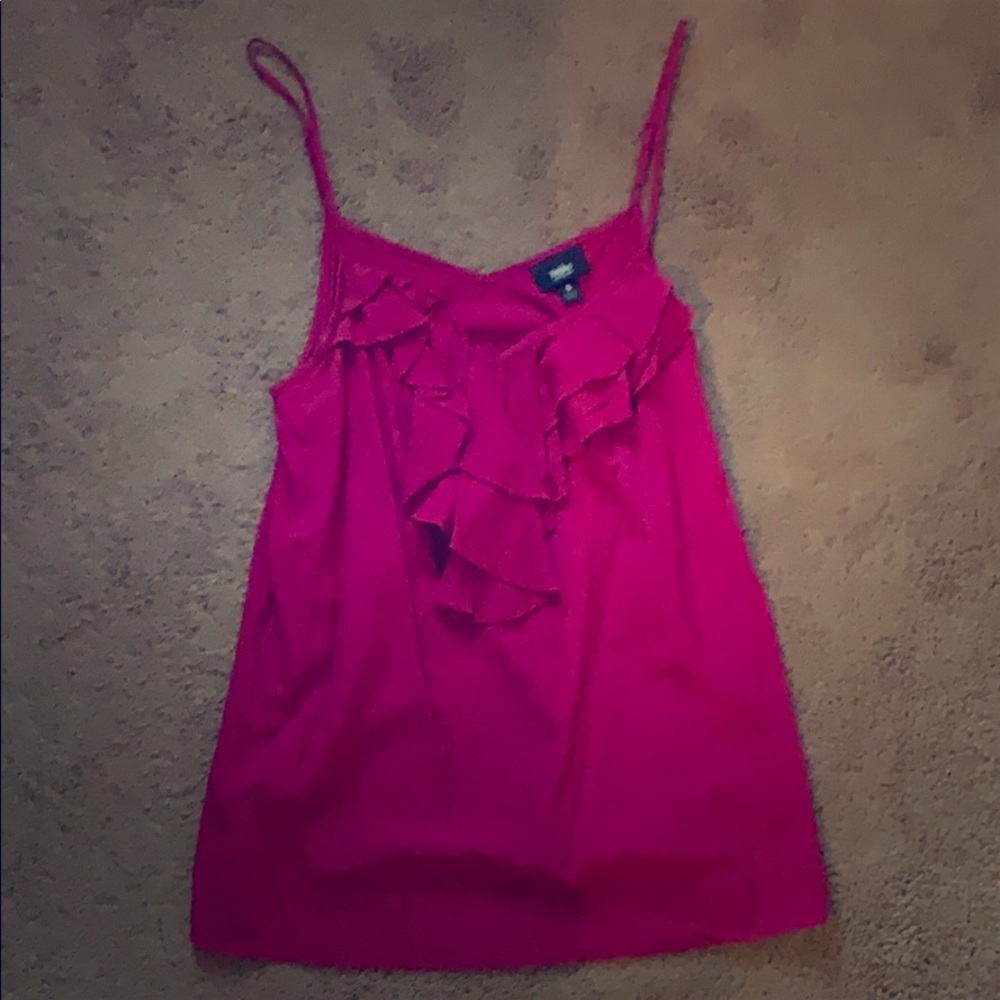 Hot pink tank top